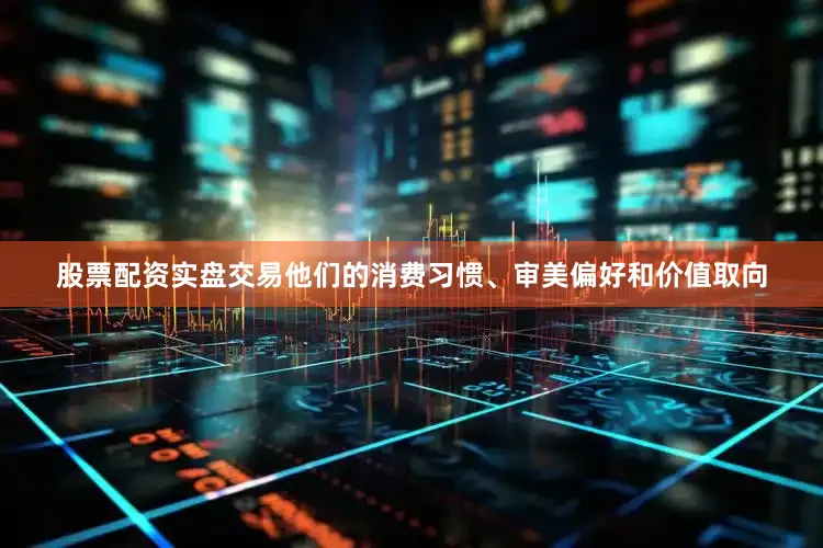 股票配资实盘交易他们的消费习惯、审美偏好和价值取向